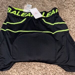 Baleaf Black Shorts with Neon Green Highlights